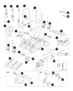 ACABAMENTO ACOPLAMENTO REBOQUE THULE P/ VELO COMPACT 52631 - PRETO