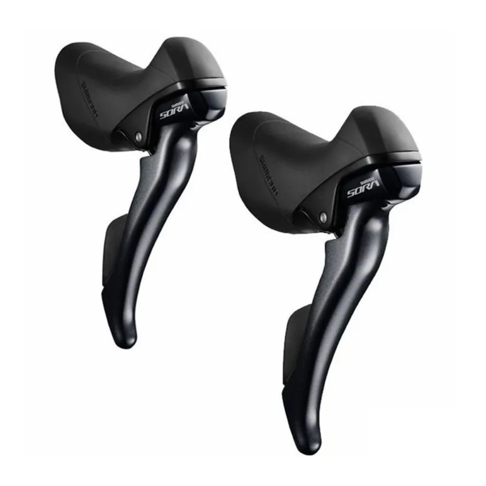 ALAVANCA STI 18V SHIMANO R3000 SORA (ESTR3000DPA) - PRETO