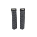 Manopla Mtb Silicone Premium 4 137mm Com Trava Cinza