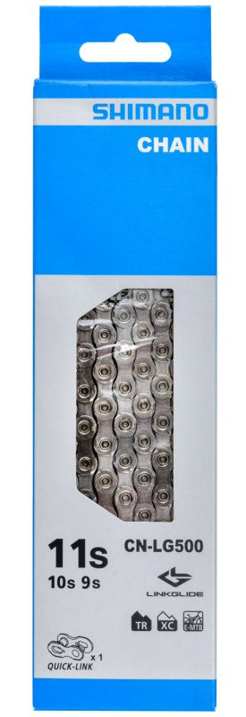 CORRENTE SHIMANO CUES CN-LG500 126L 11V LINK GLIDE C/QUICK LINK