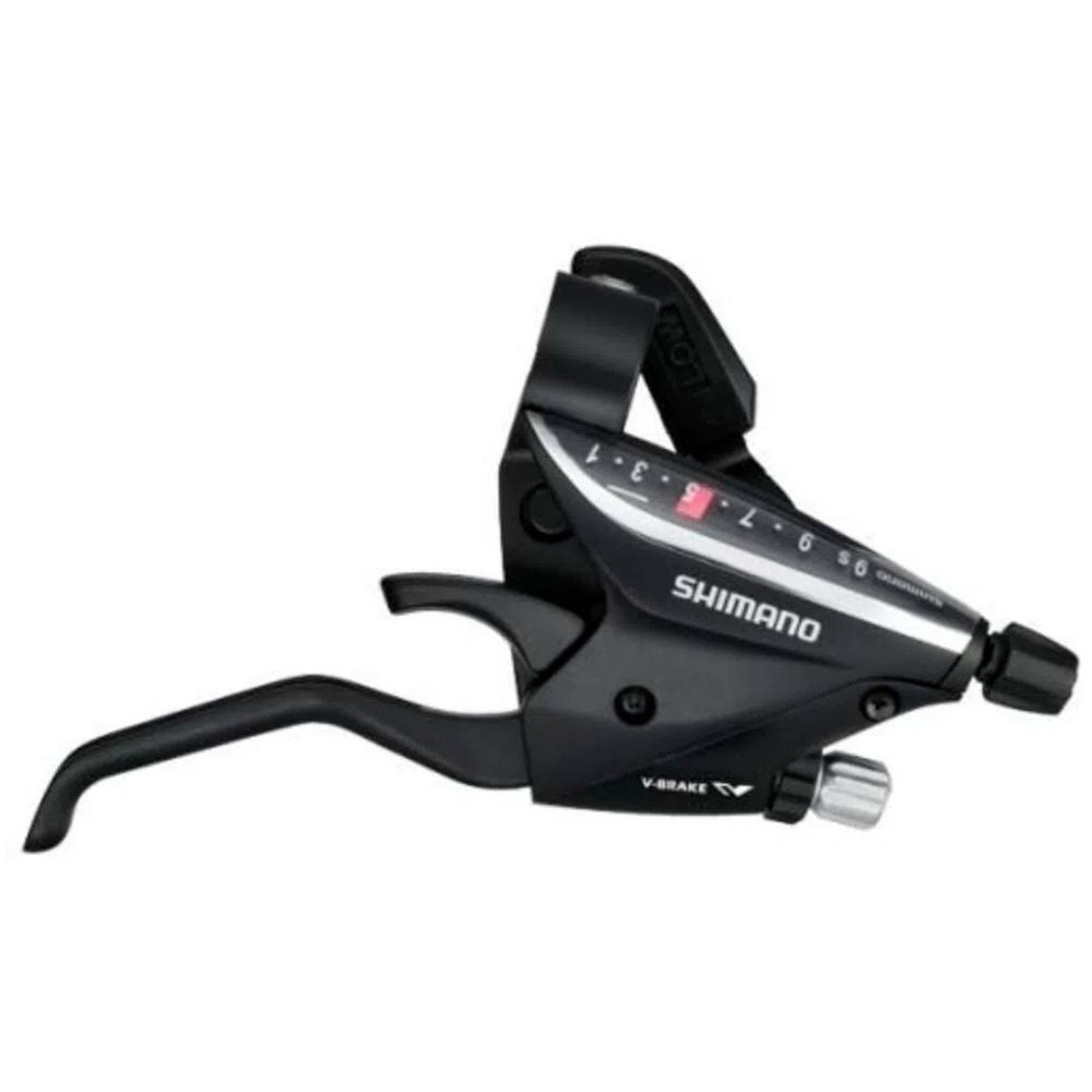ALAVANCA EZ FIRE SHIMANO EF65 ACERA DIREITA - PRETO - 9v