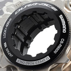 CASSETE 12V SHIMANO DURA ACE CS-R9200 TITÂNIO 11/30D (ICSR920012130) - CINZA