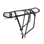 BAGAGEIRO ALUMÍNIO ATÉ 25KG C/ REG. P/ BICICLETAS 26 À 29 - PRETO