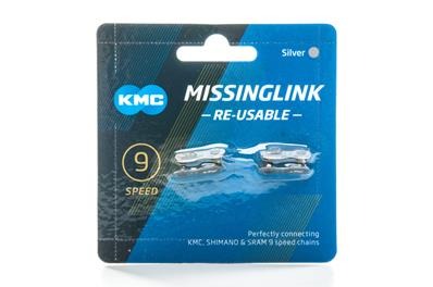 EMENDA DE CORRENTE POWERLINK KMC 9V PRATEADA (2 UN.) - PRATA
