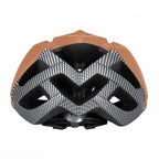 CAPACETE DE CICLISMO DVORAK SL17 COM LED MARROM TAM G 57-60cm