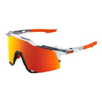 Oculos 100% Speedcraft - Soft Tact Grey Camo - Hiper Red Multilayer Mirror Lens