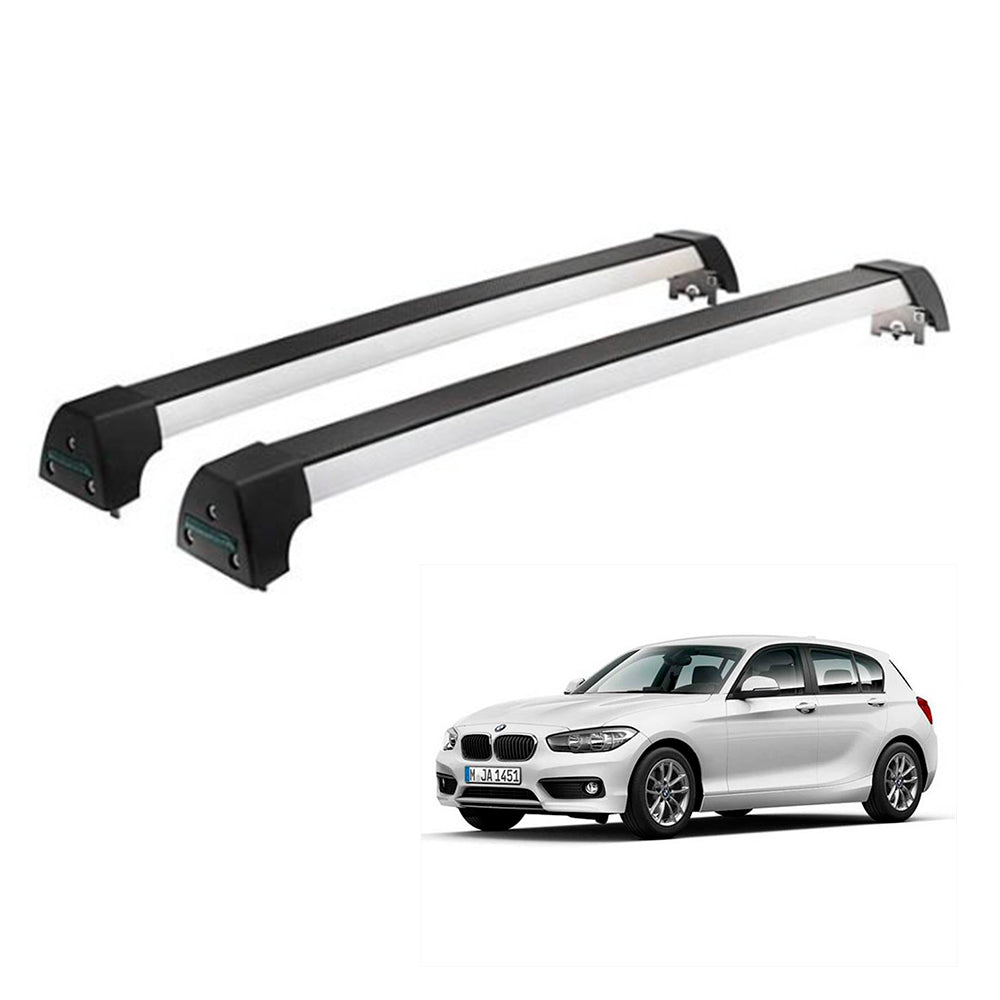 RACK LONG LIFE SPORT ALUM. PRATA P/ BMW SERIE 1 - A PARTIR 2010 (ABMW-1)