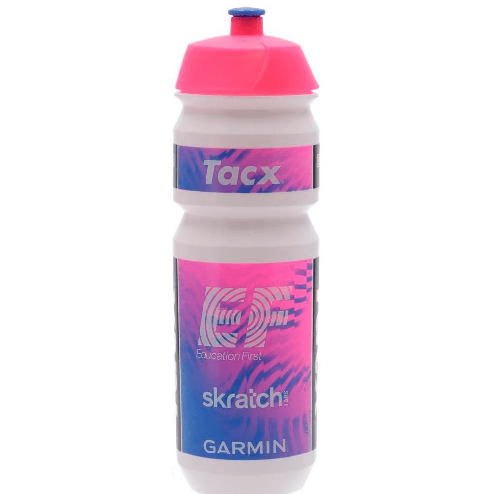 CARAMANHOLA TACX SHIVA EDUCATION FIRST - BRANCO/ROSA - 750ml