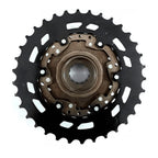 Catraca 7v Rosca Shimano Tourney 14x34 Tz500 (21v) (amftz5007434) - Dourado