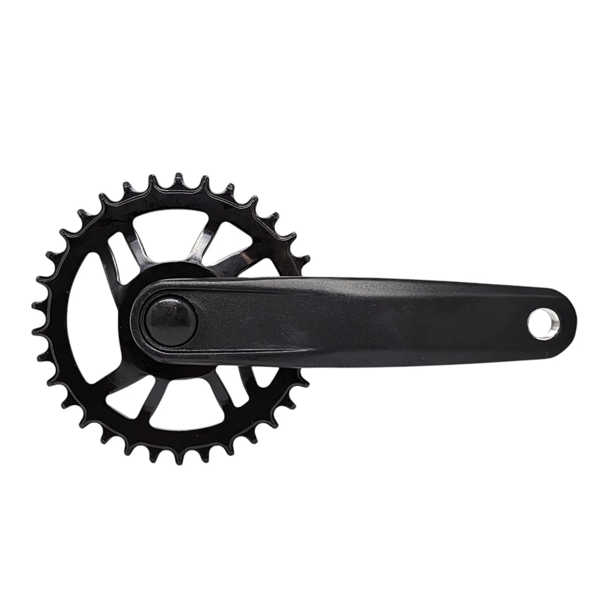 PEDIVELA SINGLE 8/12V P QUADRADA COROA AÇO 34T 170MM PRETO