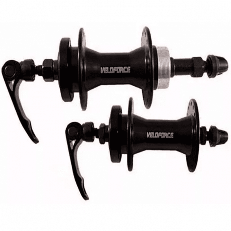 CUBO 36F ROSCA D/T VELOFORCE ALUM DISC C/BLOCAGEM - PRETO