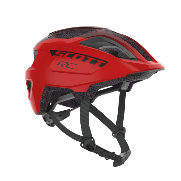 Capacete Scott Spunto Junior Plus - CINZA/VERMELHO / Único