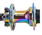 CUBO TRASEIRO VELOFORCE BARULHENTO 12V 10X135MM 36 FUROS EIXO MACIÇO RAINBOW