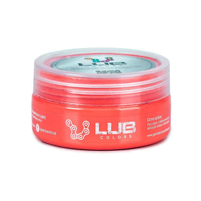 CERA LUBRIFICANTE GEAR CLEAN PTFE SECO LUB COLORS 60G - VERMELHO