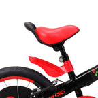 BICICLETA ARO 16 AÇO PRO-X PROREX PRETO/VERMELHO