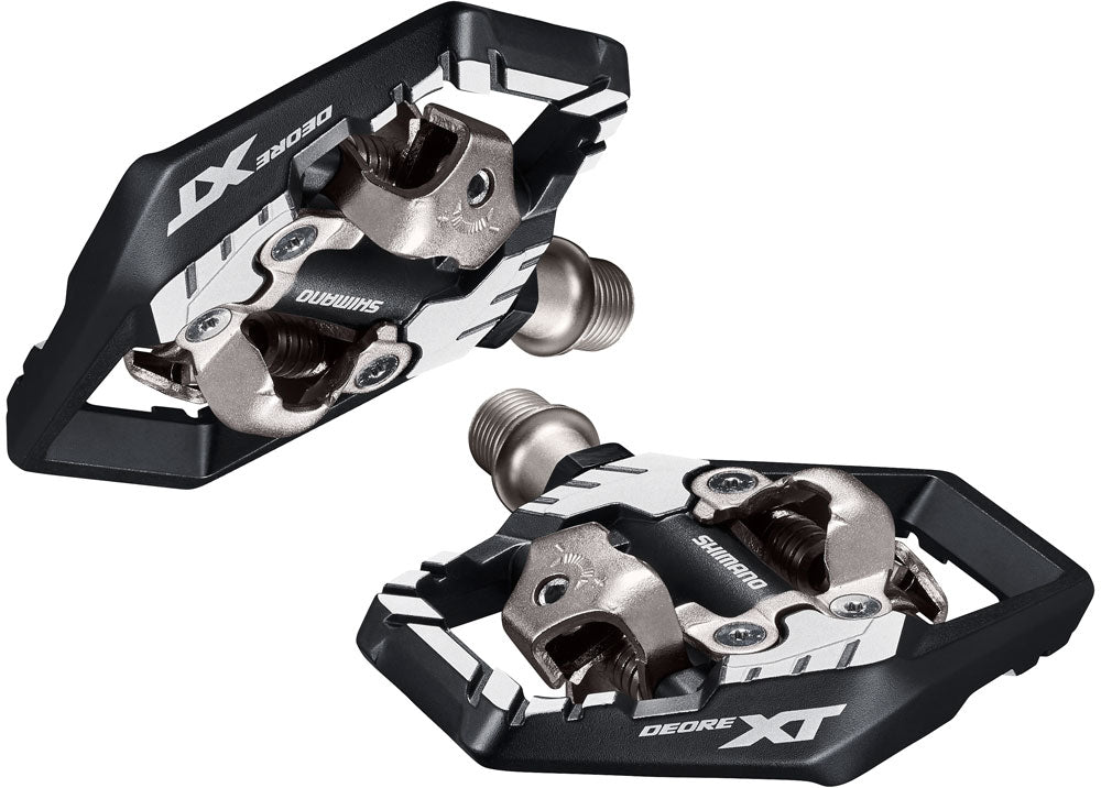Pedal 9/16 Clip Plataforma Shimano Xt M8120 Enduro - Preto