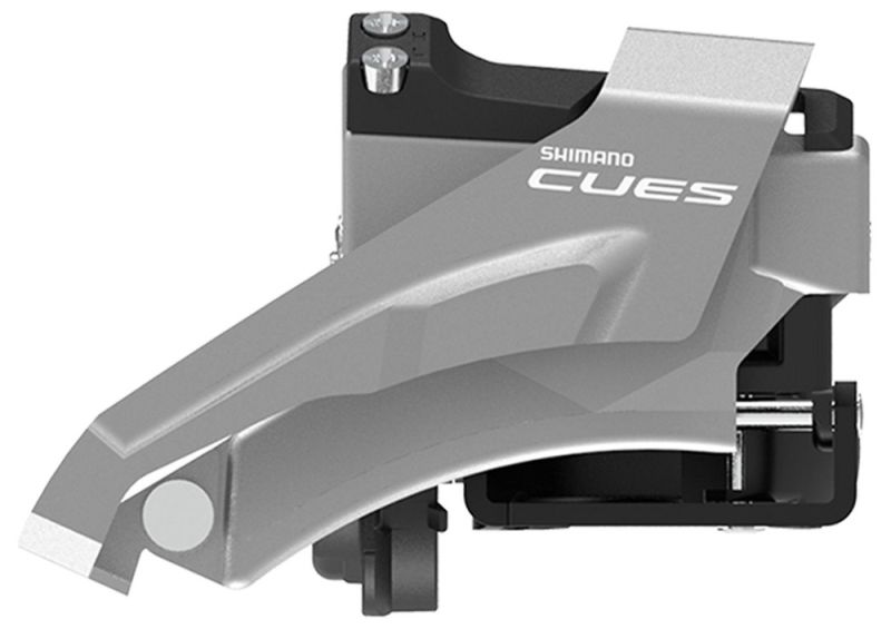 CAMBIO DIANTEIRO 9/10V SHIMANO CUES FD-U4000-L TOP SWING 34.9MM/28.6MM 36-40D (EFDU4000LX4) - PRETO