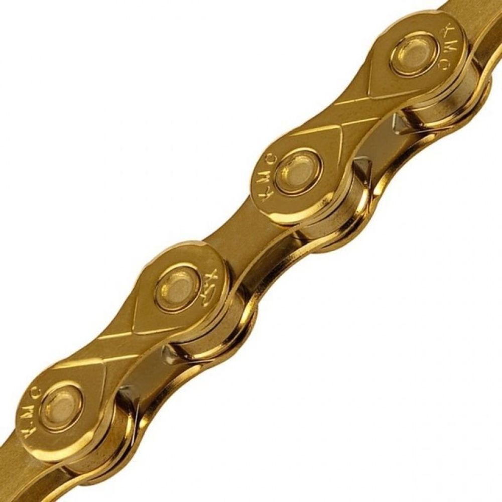 CORRENTE FINA KMC X10 TI-N GOLD P/ 10V - DOURADO