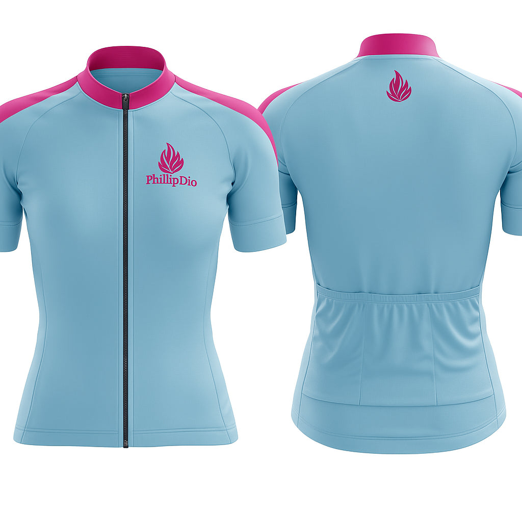 CAMISA CICLISMO PHILIP DILIS FEMININA AZUL - M