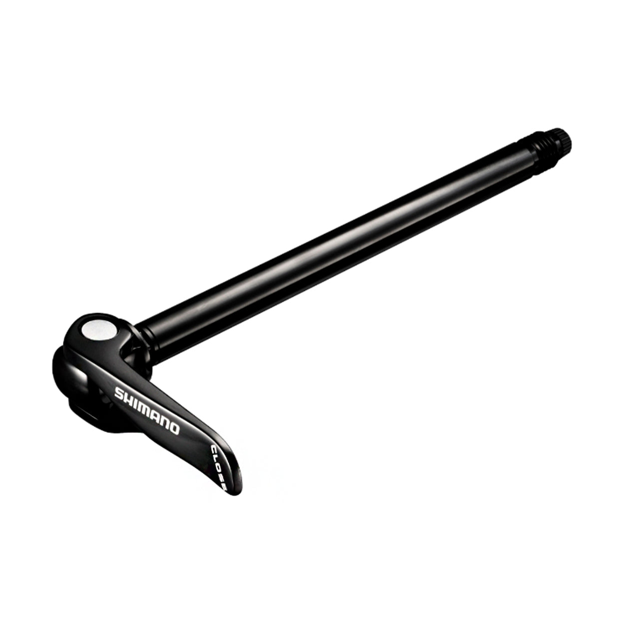EIXO CUBO SHIMANO SM-AX720 DIANTEIRO 100X12MM P/OGGI CADENZA C/ BLOCAGEM (ESMAX720F10012) - PRETO