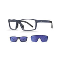 Oculos Hb Presto 2.0 Matte Navy Blue Chrome