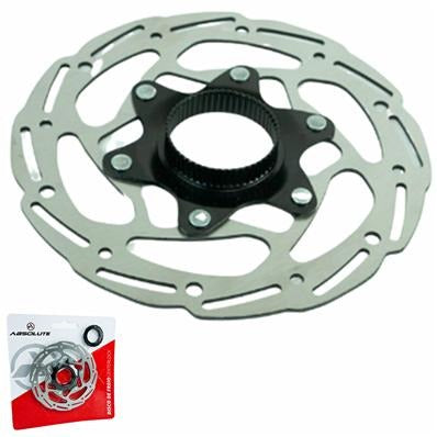 ROTOR DISCO DE FREIO 140MM ABSOLUTE CENTERLOCK INOX