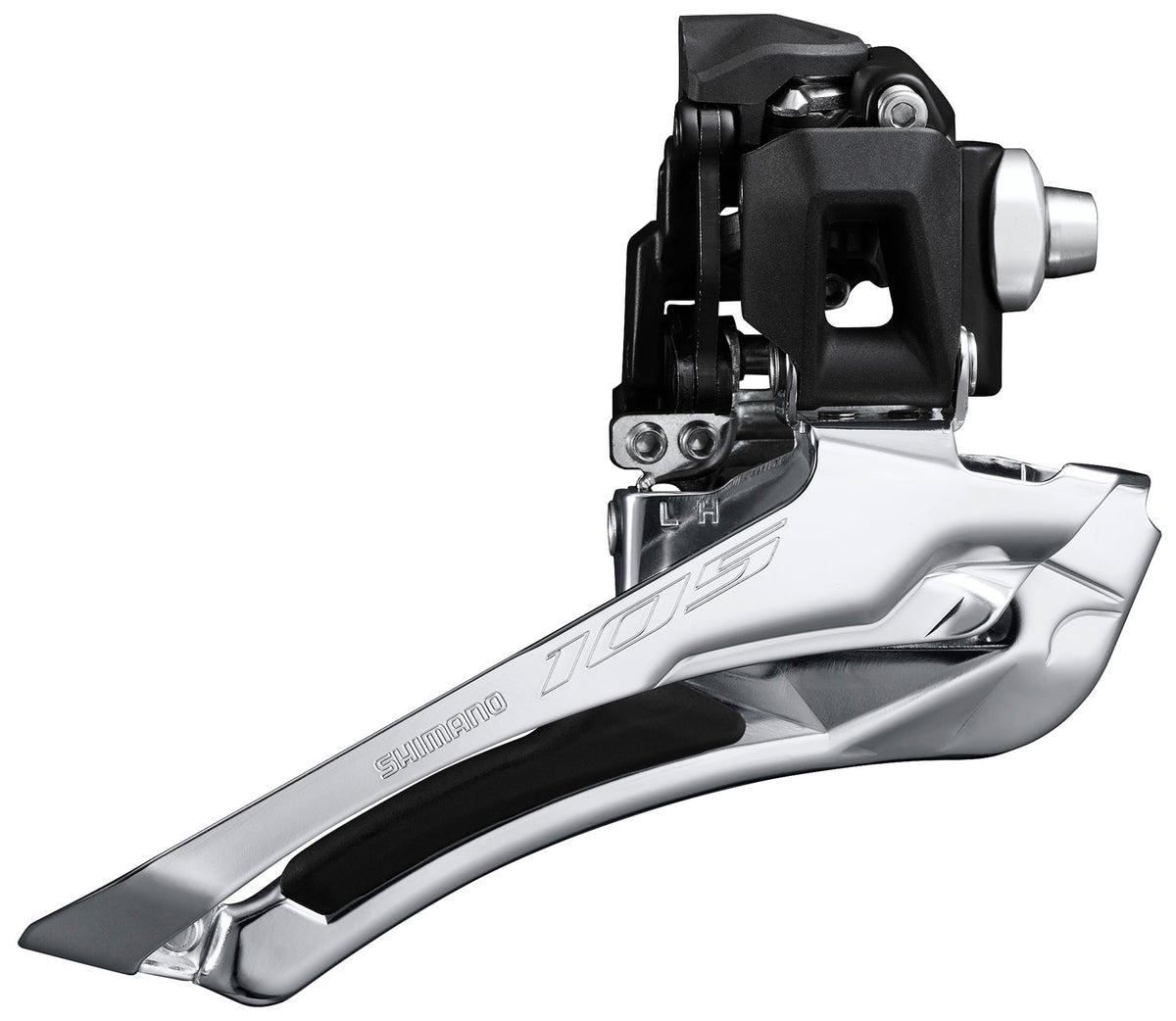 CAMBIO DIANTEIRO SHIMANO 105 FD-R7100-F DUPLO BRAZED-ON 12V (IFDR7100F) - PRETO