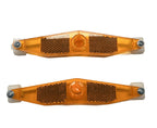 KIT 2 REFLETOR DE RODA - AMARELO TOP IMPORTADO