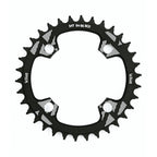 COROA ICTUS NARROW WIDE BCD 94/96MM 4 FUROS AL. 7075 (12V) 30D - PRETO