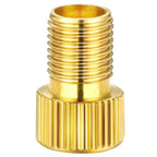 ADAPTADOR DE VÁLVULA PRESTA P/ BUTYL/AMERICANA (UN) - BRONZE
