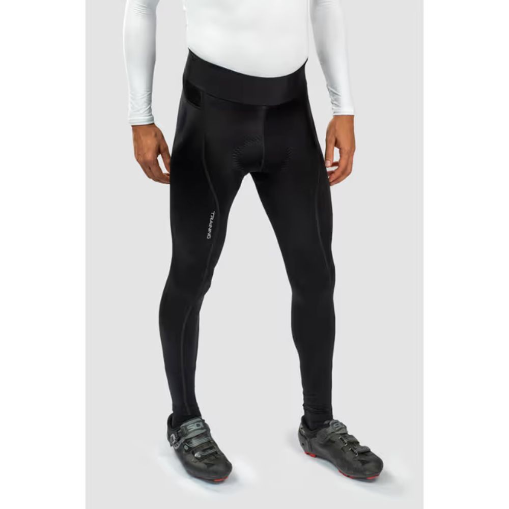 CALÇA CICLISMO FREE FORCE TRAINING GEL PELUCIADO INVERNO - 2023 - PRETO - GG