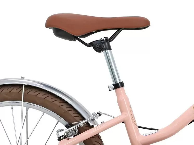 BICICLETA 20 NATHOR ANTONELLA FEM ROSA / MARROM