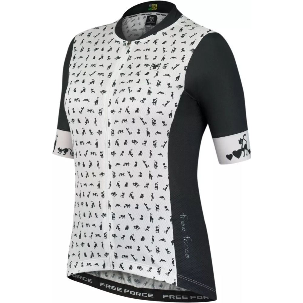 CAMISA CICLISMO FREE FORCE CATS FEMININA