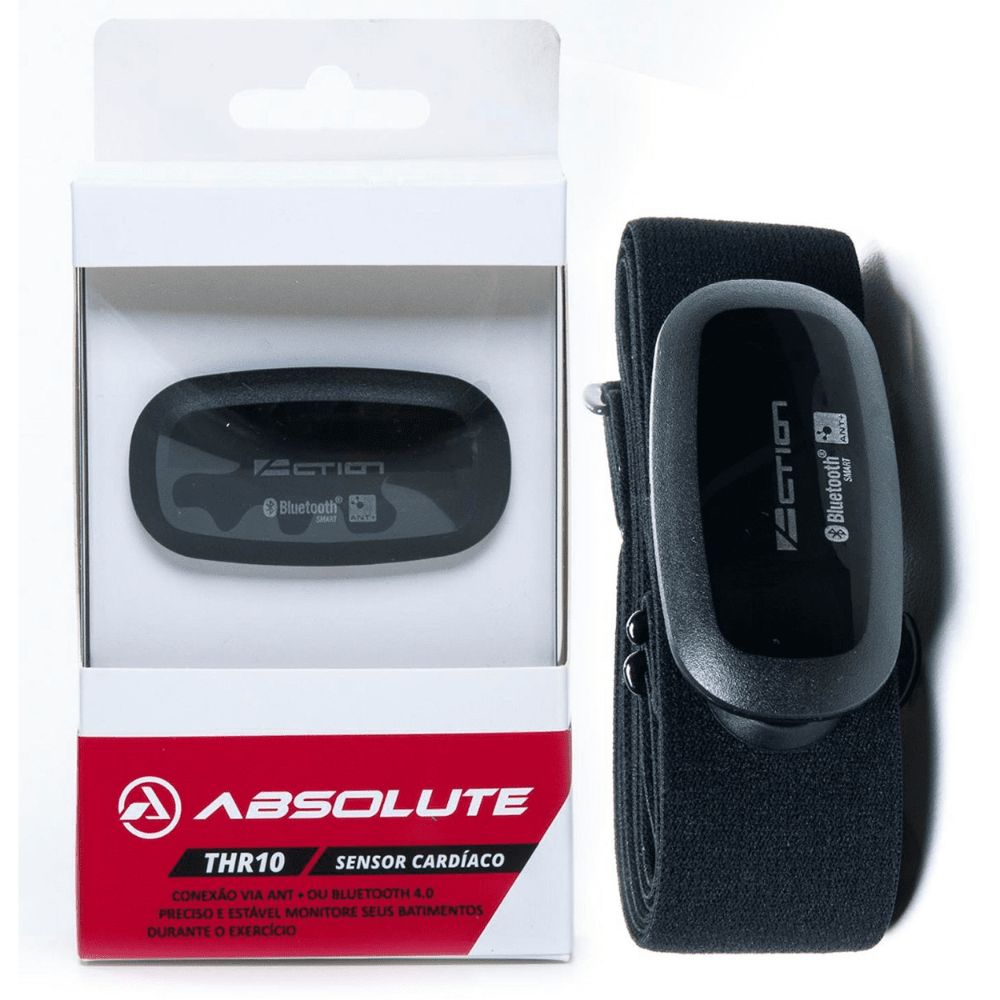 Cinta Monitor Cardíaco Absolute Thr-10 Ant+ / Bluetooth 4.0