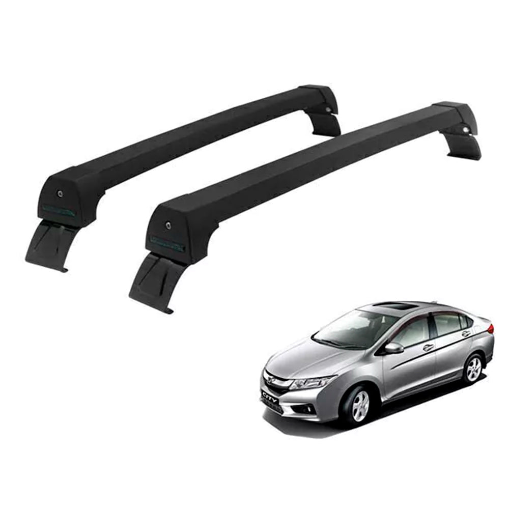 RACK LONG LIFE SPORT ALUM. PRETO P/ HONDA CITY - A PARTIR DE 2015 (PCty) - PRETO