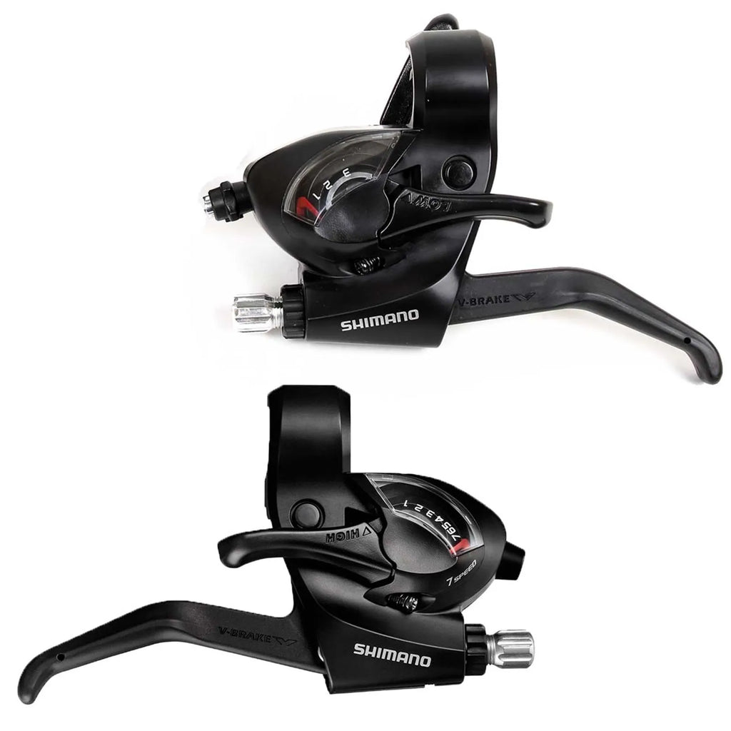 ALAVANCA EZ FIRE SHIMANO ST-EF41 TOURNEY ESQUERDA+DIREITA 3X7 VELOCIDADES