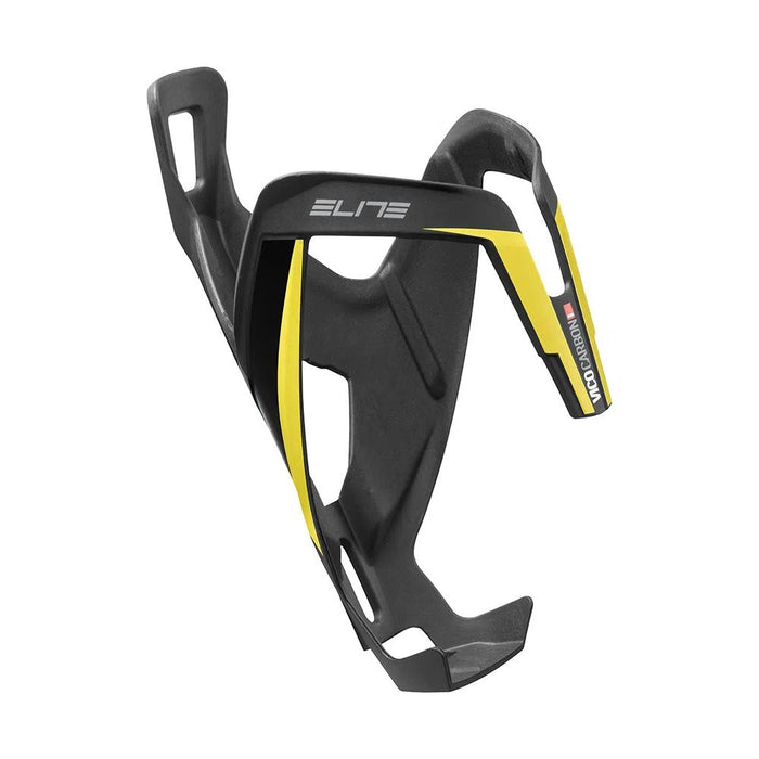 SUPORTE CARAMANHOLA ELITE VICO CARBON - PRETO/AMARELO