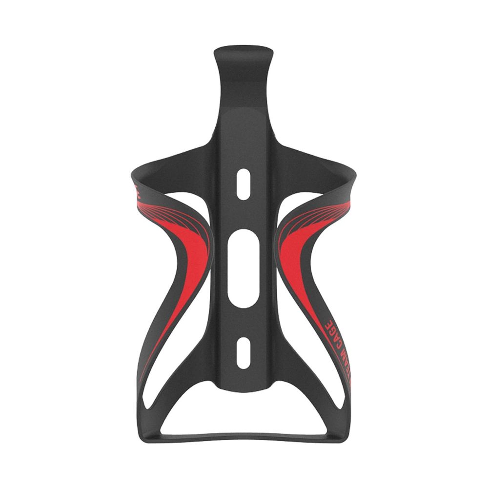 SUPORTE CARAMANHOLA LEZYNE MATRIX CARBON TEAM - PRETO/VERMELHO