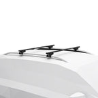 BARRA THULE SQUAREBAR EVO 118CM (7122) 2 UNIDADES - 118cm  Jeep Compass – Modelos de 2017 a 2025. Volvo XC60 – Modelos d