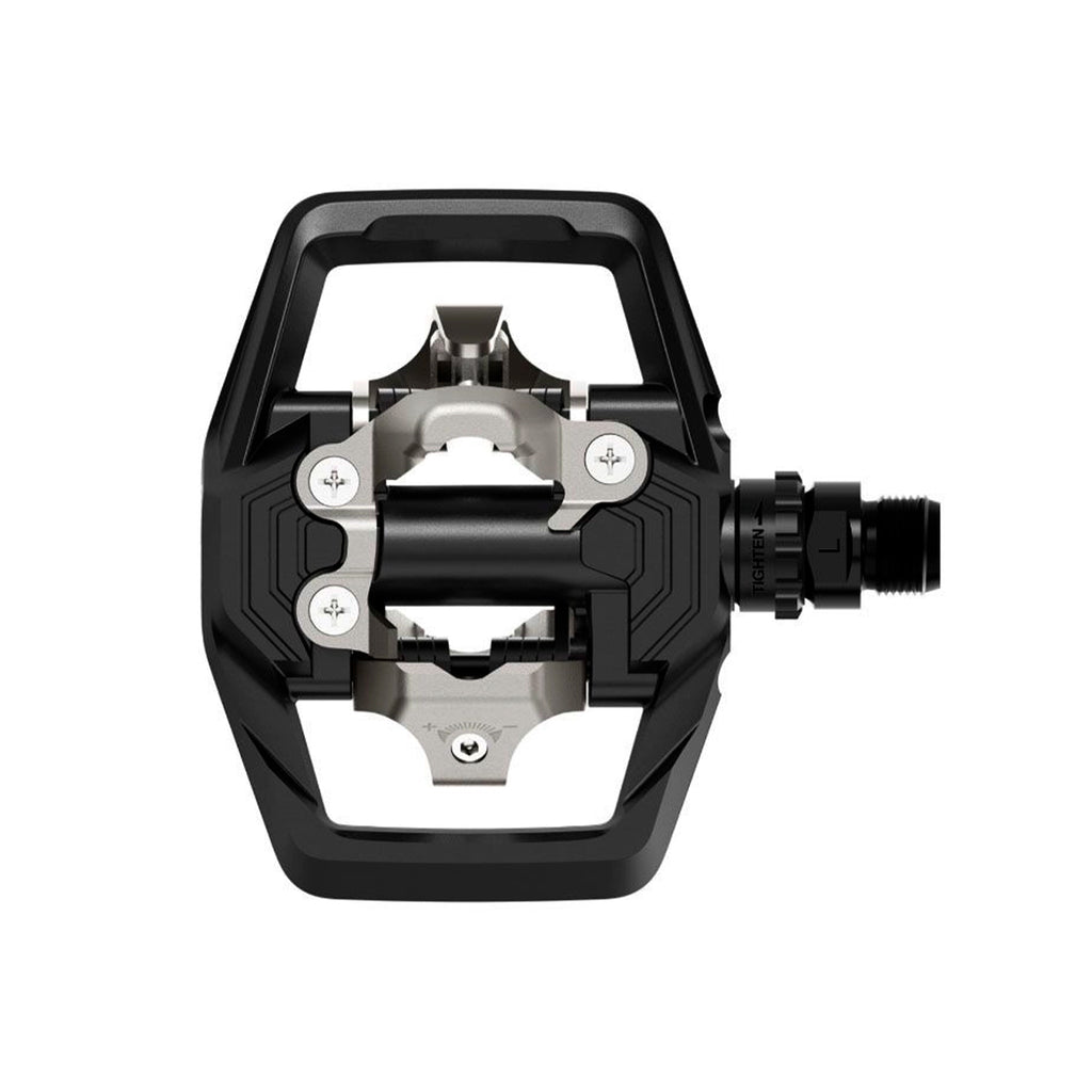 PEDAL 9/16 CLIP PLATAFORMA SHIMANO ED500 COM TAQUINHO - PRETO