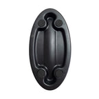 SUPORTE RODA DIANTEIRA PARA ROLO DE TREINO - PRETO