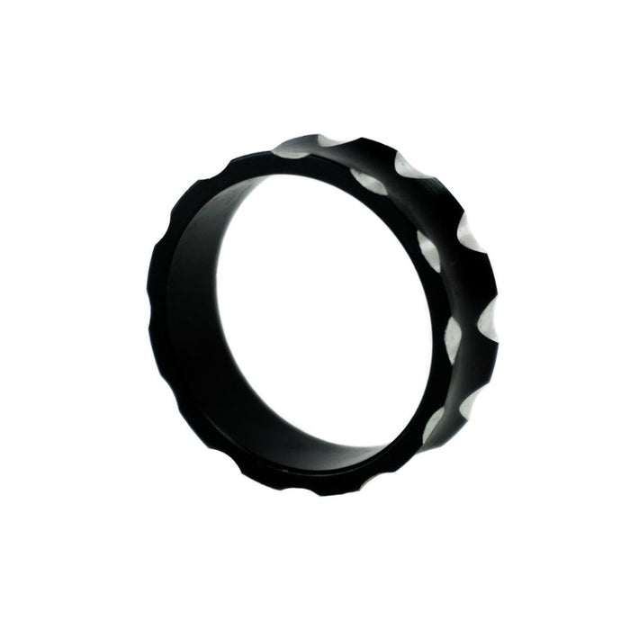 CALÇO 10MM PARA DIREÇÃO AHEADSET OVER RECARTILHADO - PRETO