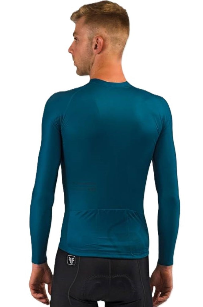 CAMISA DE CICLISMO FREE FORCE MASCULINA MANGA LONGA  TRAINING PEACEFUL 2024