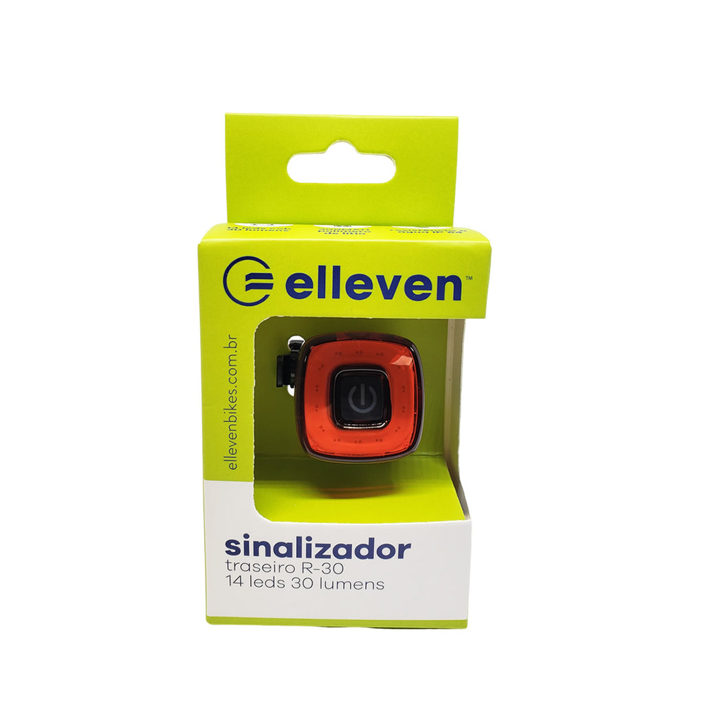 VISTA LIGHT PISCA SINALIZADOR ELLEVEN 14 LEDS 30 LUMENS USB