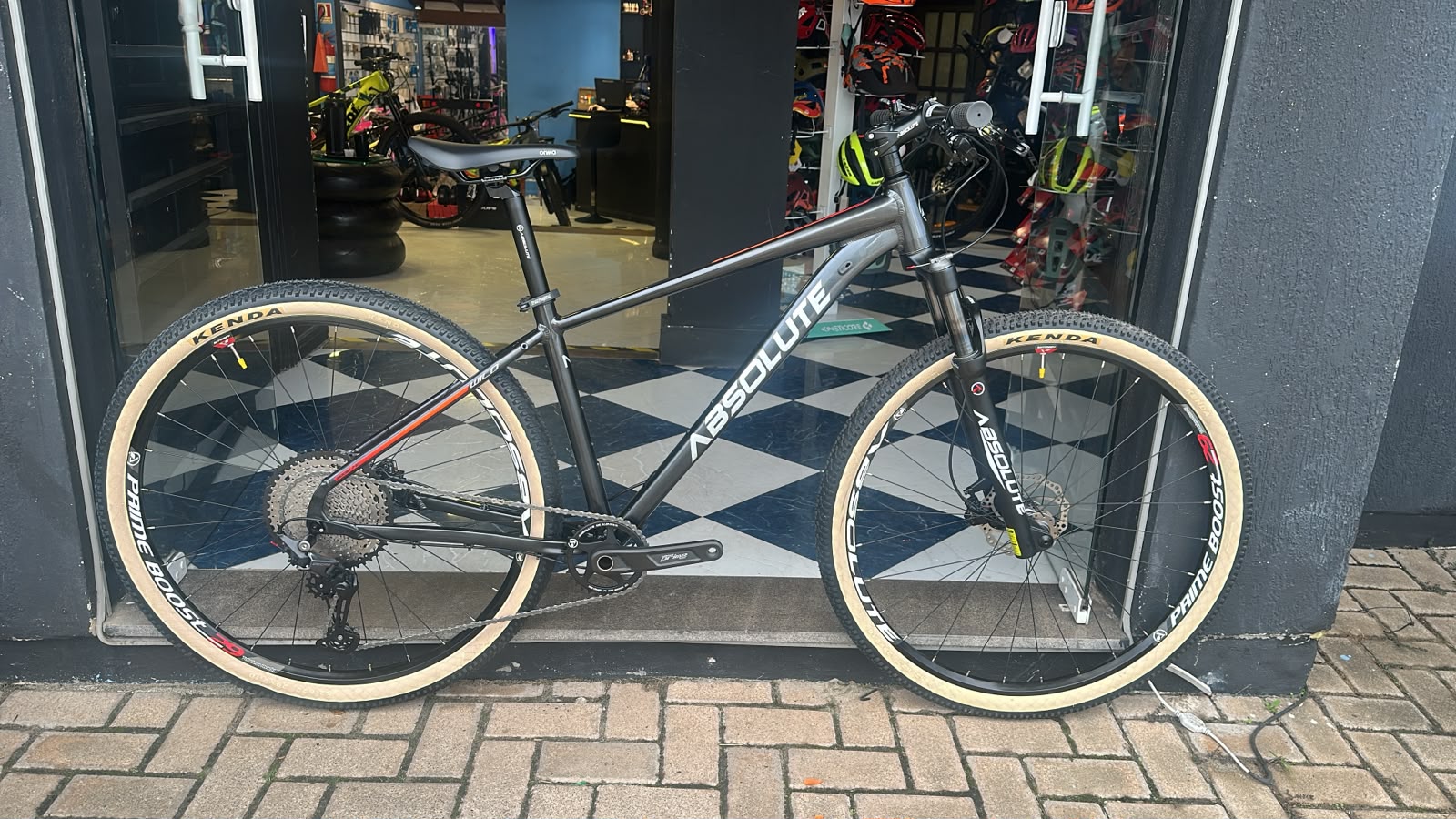 BICICLETA 29 ABSOLUTE WILD BOOST 12V SHIMANO DEORE GRAFITE - M - 17