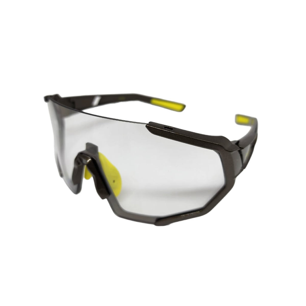 OCULOS CICLISMO ELLEVEN EL56 LENTE FOTOCROMATICA CINZA/AMARELO