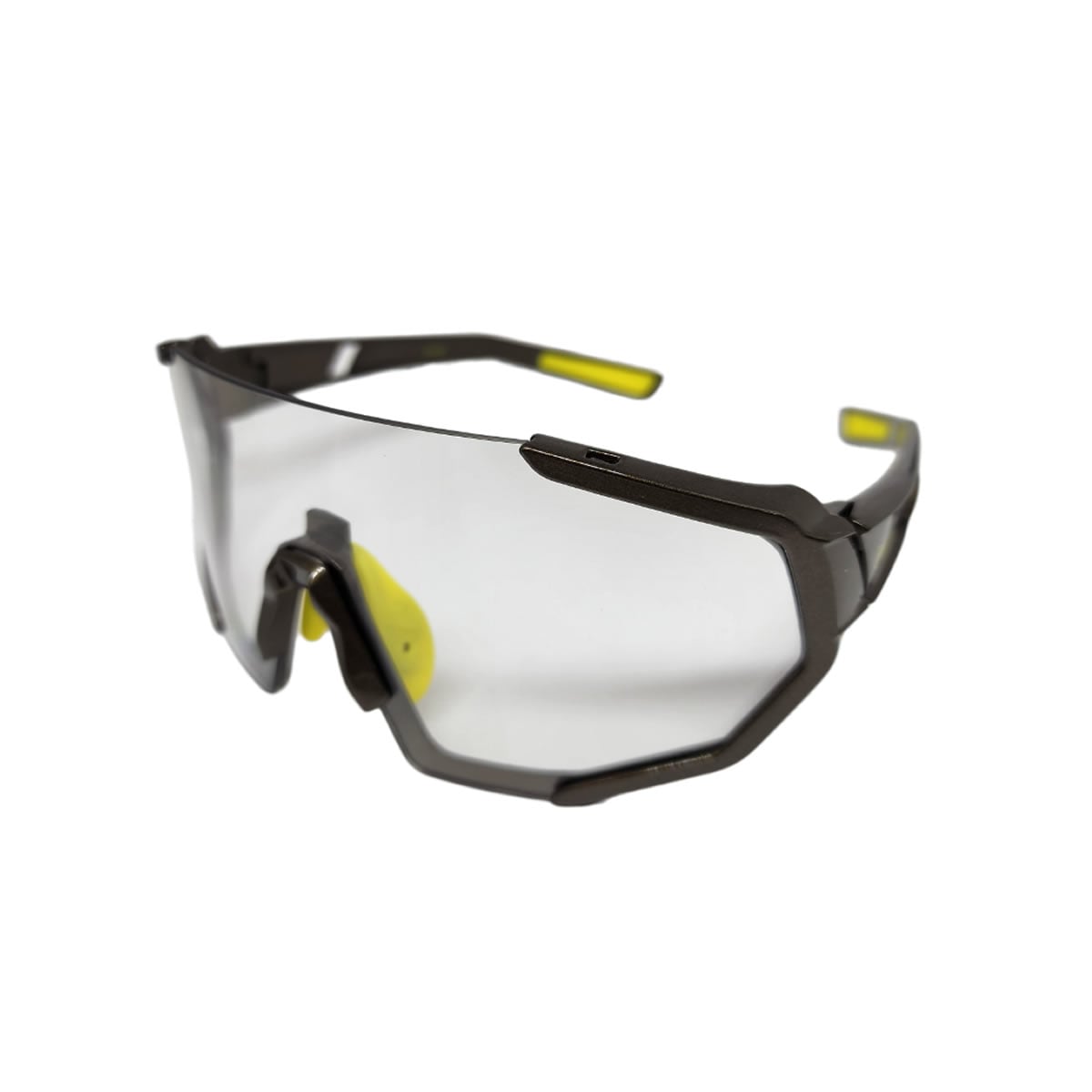 OCULOS CICLISMO ELLEVEN EL56 LENTE FOTOCROMATICA CINZA/AMARELO