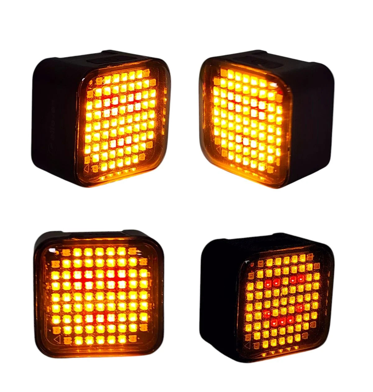 Pisca Sinalizador 8 Emoji 50lm + Sensor De Frenagem