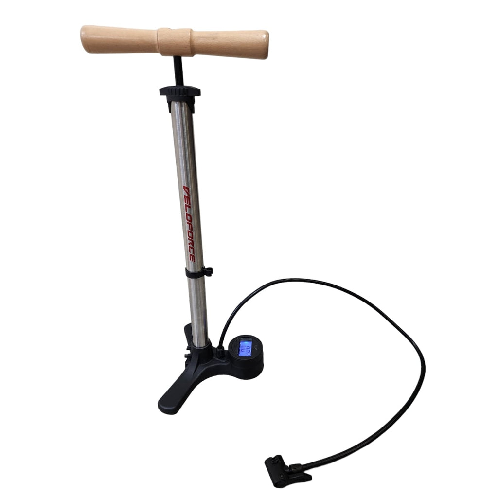 BOMBA OFICINA VELOFORCE BICO REVERSÍVEL  MANOMETRO DIGITAL 160PSI