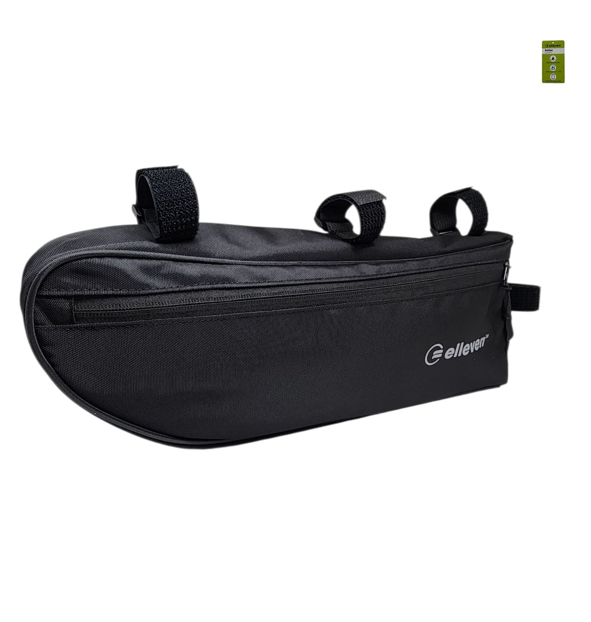 BOLSA DE QUADRO LONGA ELLEVEN 3LT IMPERMEÁVEL PRETA
